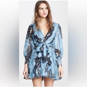 Ulla Johnson Noemi Silk Dress size 10 Taylor Swift eras dress